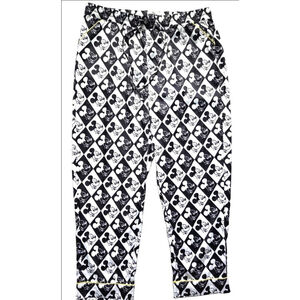 Women's Disney Mickey Mouse Pajama Pants XL Black White